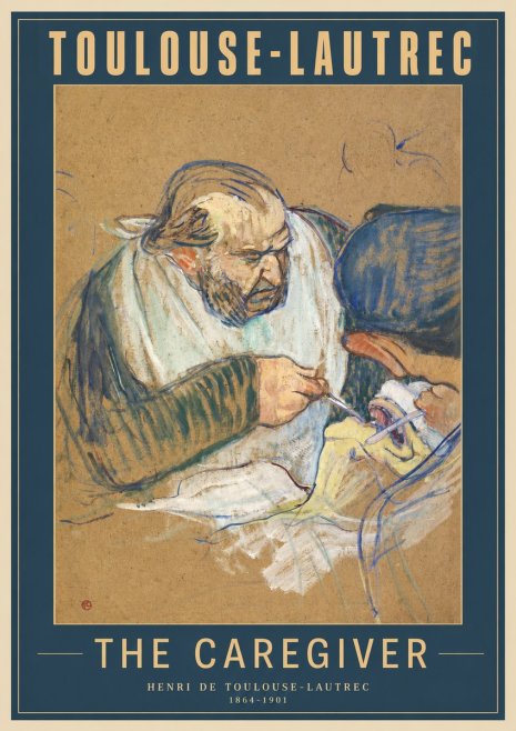 Toulouse-Lautrec The Caregiver No2 - Affiche