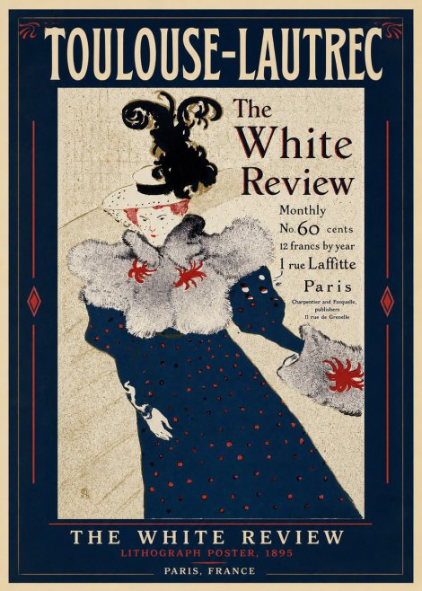 Toulouse-Lautrec The White Review No2 - Affiche