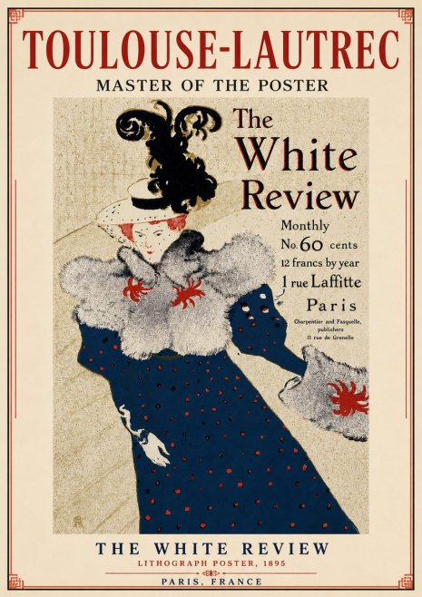 Toulouse-Lautrec The White Review No4 - Affiche