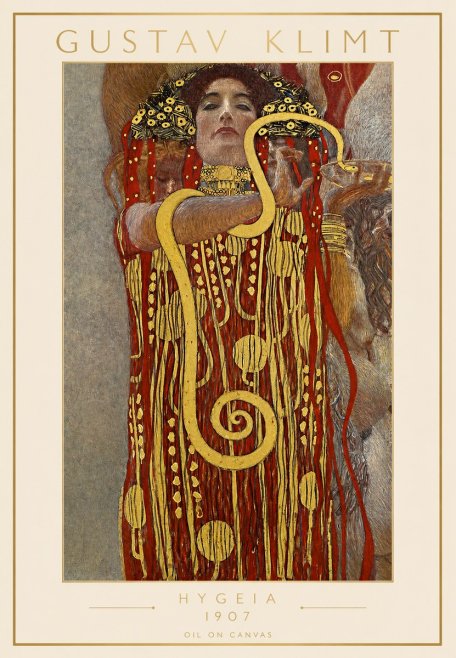 Klimt Hygeia No1 - Affiche
