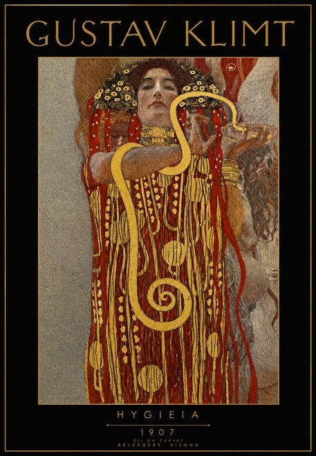 Klimt Hygeia No3 - Affiche