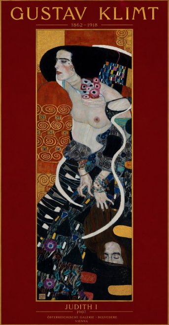 Klimt Judith I No2 - Affiche