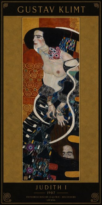 Klimt Judith I No3 - Affiche
