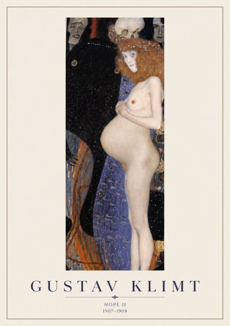 Klimt Hope Ii No3 - Affiche