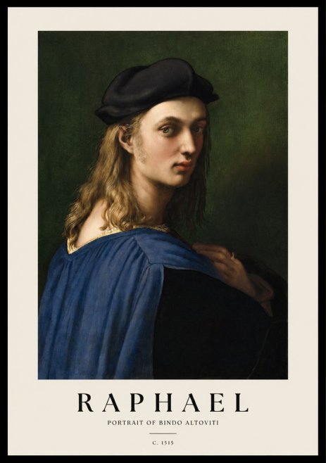 Raphael Portrait of Bindo Altoviti No1 - Affiche