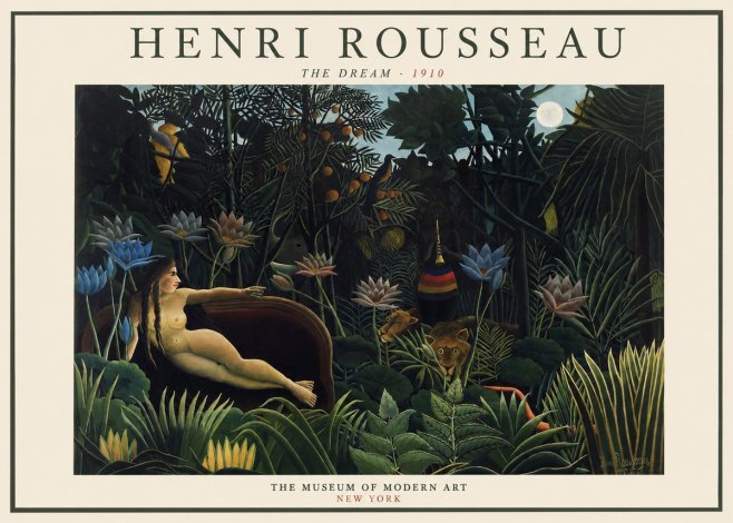 Rousseau The Dream II No1 - Affiche