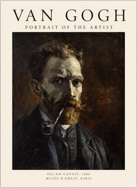 Van Gogh Portrait of the Artist I No1 - Affiche