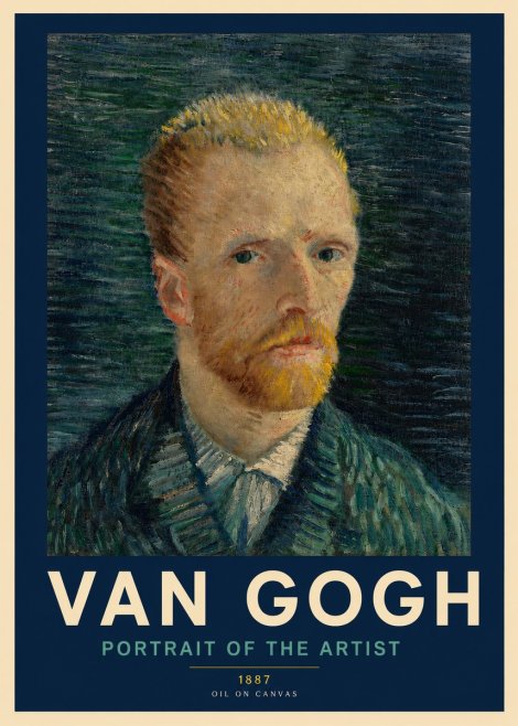 Van Gogh Portrait of the Artist II No2 - Affiche