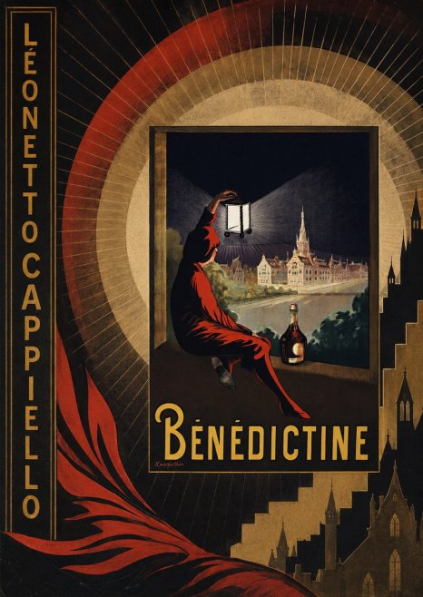 Leonetto Cappiello Bénédictine No6 - Affiche