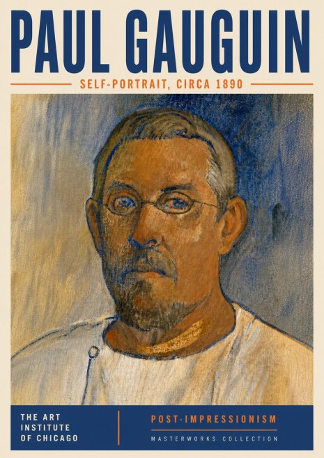 Paul Gauguin Self-portrait I No6 - Affiche