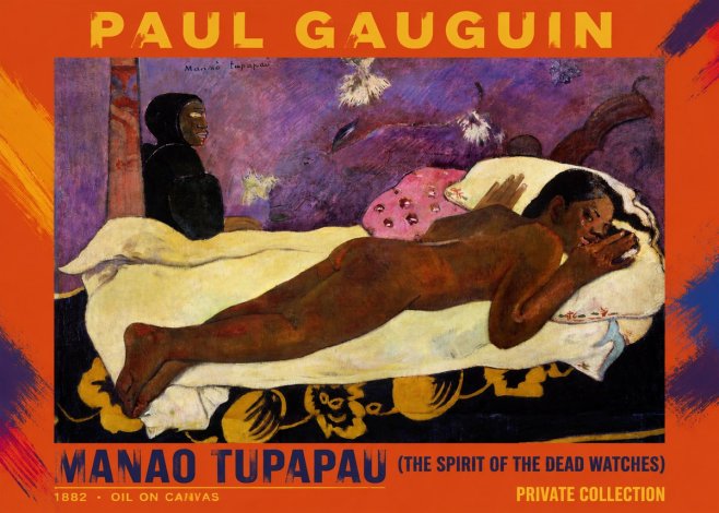 Paul Gauguin Manao Tupapau (the Spirit of the Dead Watches) No3 - Affiche