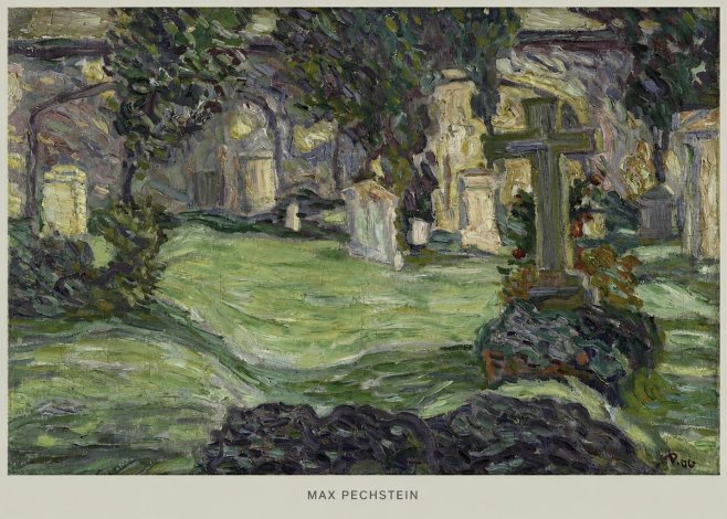 Max Pechstein Cemetery No5 - Affiche