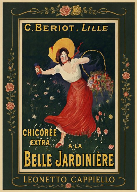 Leonetto Cappiello Chicorée Extra a La Belle Jardinière No1 - Affiche