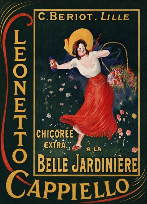 Leonetto Cappiello Chicorée Extra a La Belle Jardinière No4 - Affiche