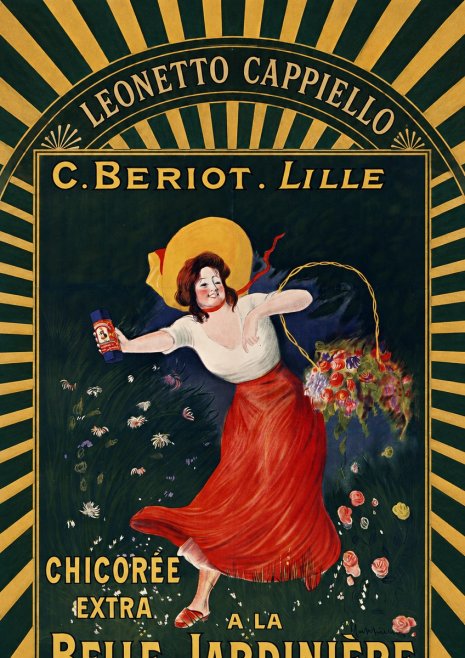 Leonetto Cappiello Chicorée Extra a La Belle Jardinière No5 - Affiche