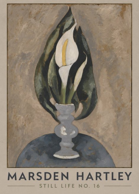 Marsden Hartley Still Life No. 16 No1 - Affiche