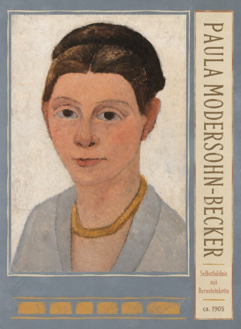 Paula Modersohn-Becker Selbstbildnis Mit Bernsteinkette No5 - Affiche