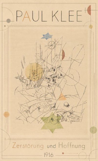 Paul Klee Zerstörung Und Hoffnung I No1 - Affiche