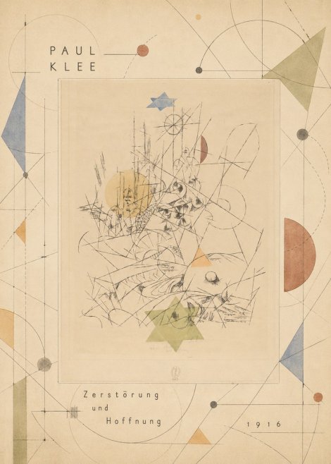 Paul Klee Zerstörung Und Hoffnung I No5 - Affiche