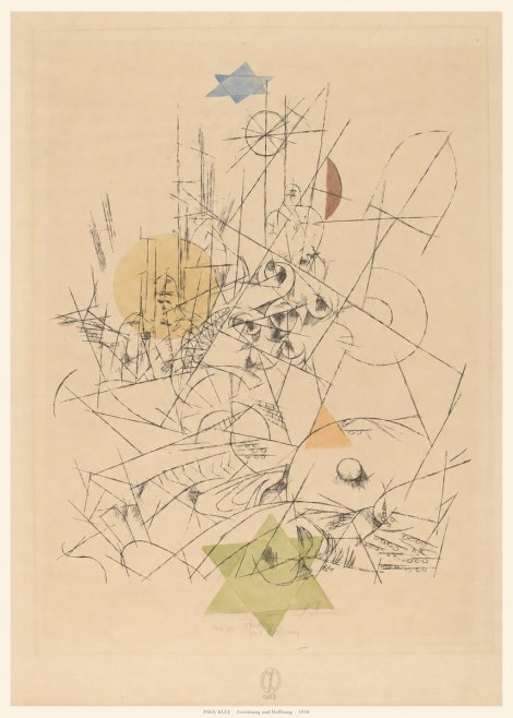 Paul Klee Zerstörung Und Hoffnung I No6 - Affiche