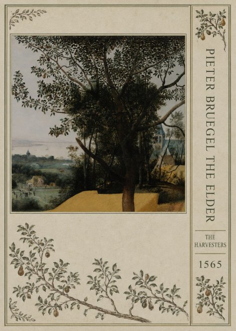 Pieter Bruegel The Harvesters III No2 - Affiche