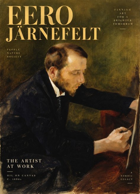 Eero Järnefelt Portrait of the Artist No3 - Affiche