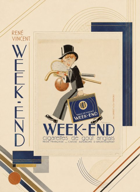 René Vincent Week-end No3 - Affiche