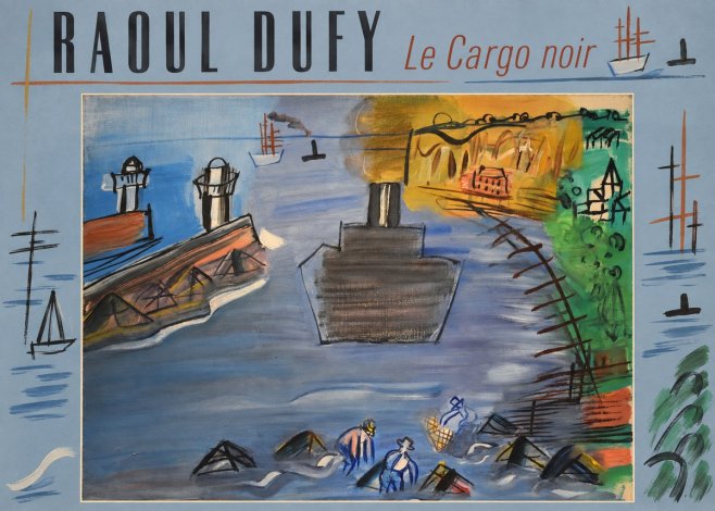 Raoul Dufy Le Cargo Noir No3 - Affiche
