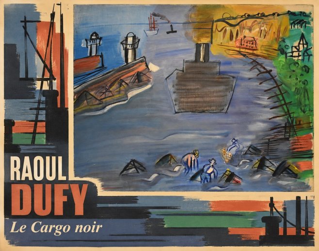 Raoul Dufy Le Cargo Noir No4 - Affiche
