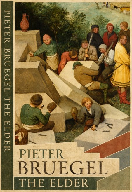 Pieter Bruegel The Tower of Babel V No4 - Affiche