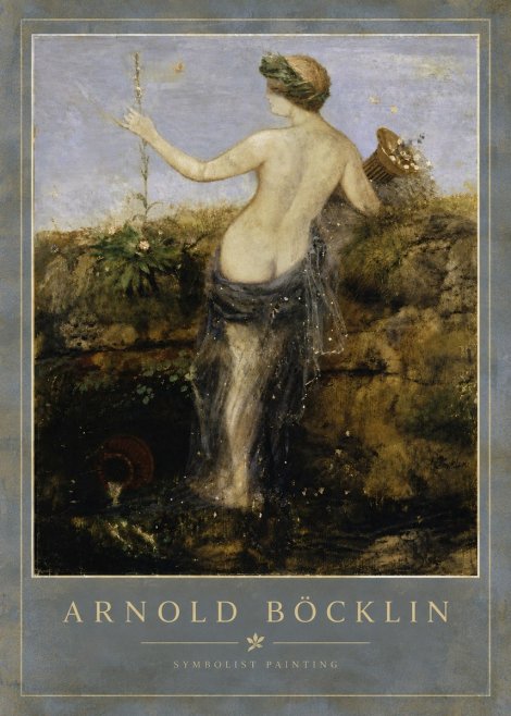 Arnold Böcklin Nymph in a Spring Forest No4 - Affiche