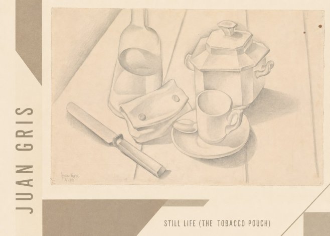 Juan Gris Still Life (the Tobacco Pouch) No2 - Affiche
