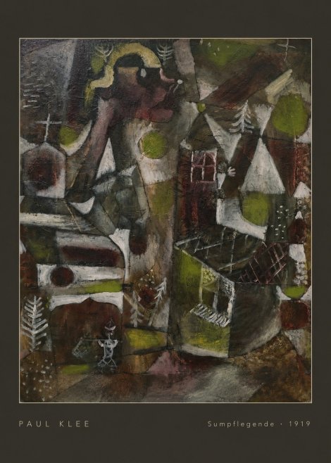 Paul Klee Sumpflegende II No5 - Affiche