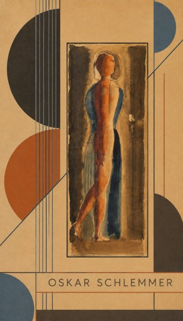 Oskar Schlemmer Figure Study No2 - Affiche