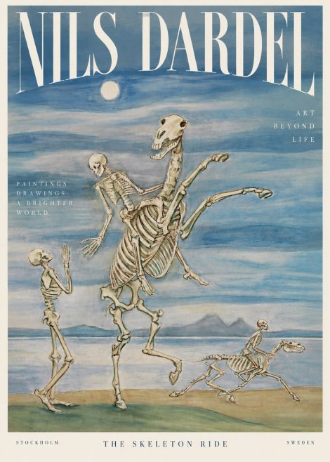 Nils Dardel The Dancer No3 - Affiche