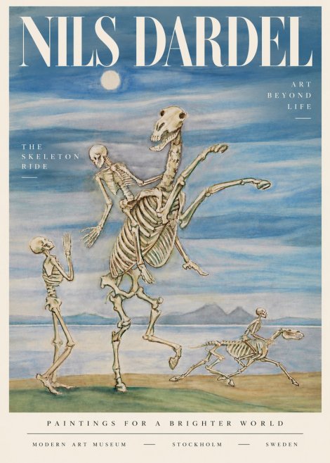 Nils Dardel The Dancer No5 - Affiche