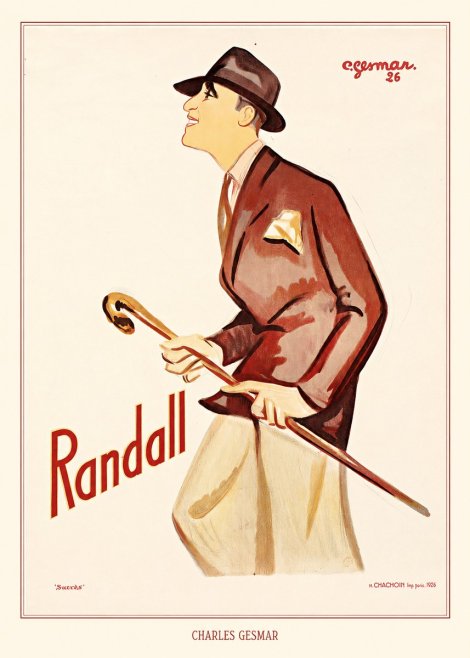 Charles Gesmar Randall I No5 - Affiche