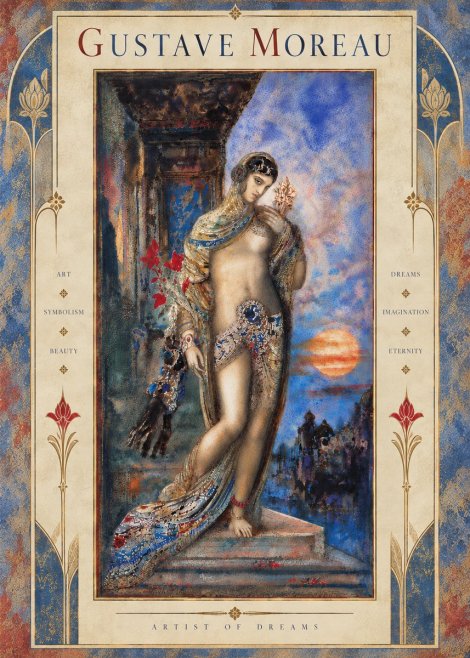 Gustave Moreau Salomé I No6 - Affiche