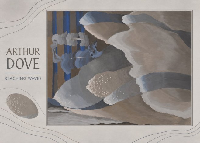 Arthur Dove Reaching Waves No3 - Affiche