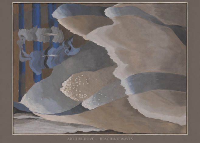 Arthur Dove Reaching Waves No6 - Affiche