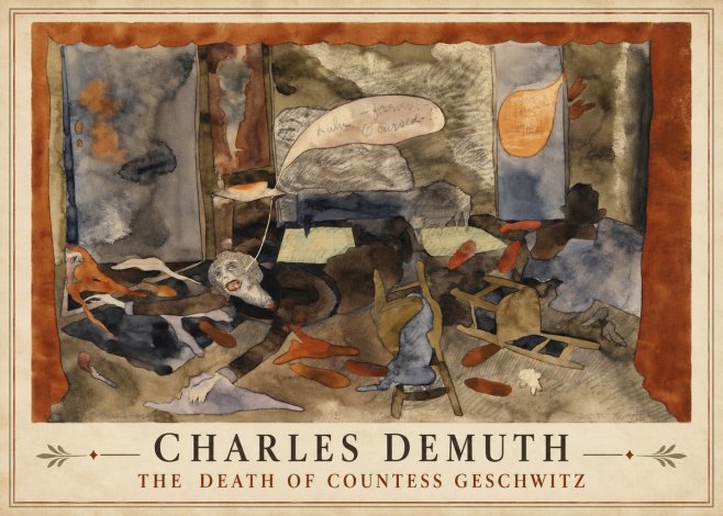 Charles Demuth The Death of Countess Geschwitz No1 - Affiche