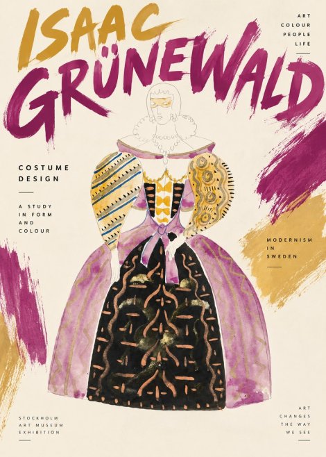 Isaac Grünewald Costume Design V No2 - Affiche