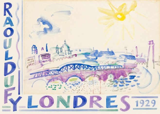 Raoul Dufy Londres - 1929 No5 - Affiche
