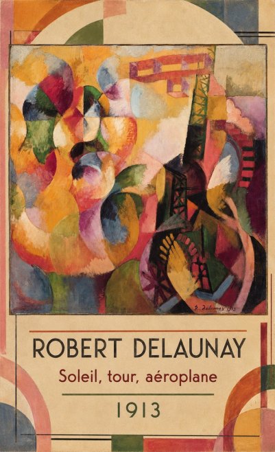 Robert Delaunay Soleil, Tour, Aéroplane No1 - Affiche