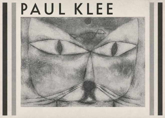Paul Klee Cat and Bird No1 - Affiche