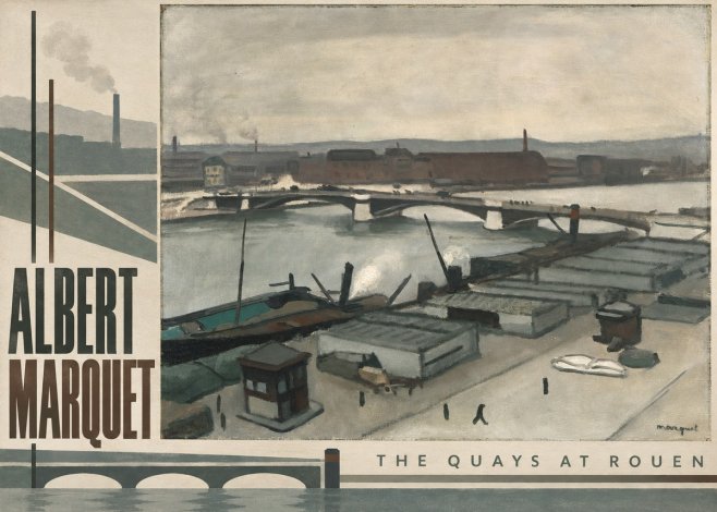 Albert Marquet The Quays at Rouen No5 - Affiche