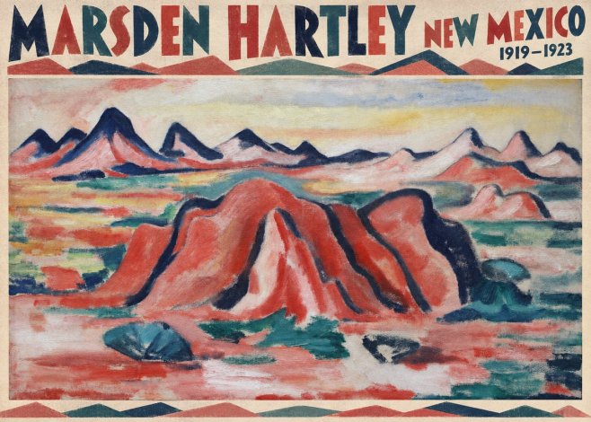 Marsden Hartley New Mexico No4 - Affiche