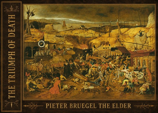 Pieter Bruegel The Triumph of Death I No2 - Affiche