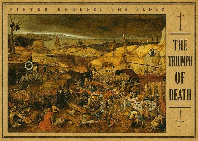 Pieter Bruegel The Triumph of Death I No4 - Affiche