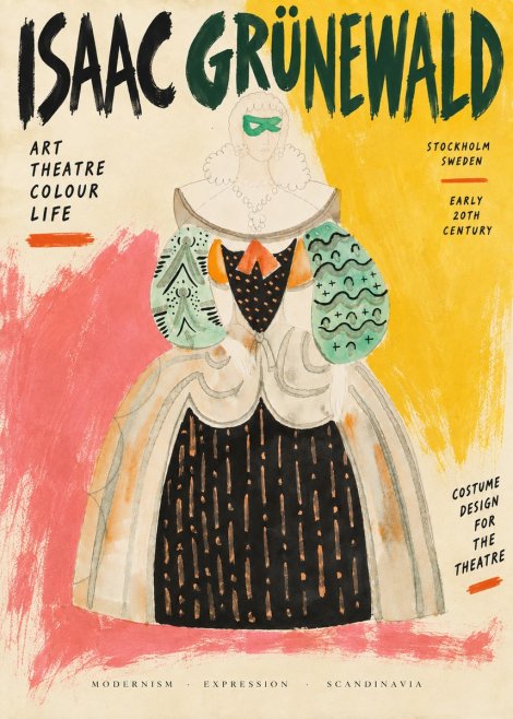 Isaac Grünewald Costume for the Theatre No6 - Affiche
